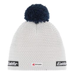 Czapka dla dorosłych Jamie Pompon MÜ RL SKA. Białe czapki męskie Eisbar, bez wzorów, z bawełny, sportowe. Za 206.91 zł.