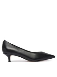 Guess Czółenka FLTCSE LEA08 Czarny. Czarne czółenka damskie Guess, z aplikacjami, ze skóry, bez obcasa. Za 634.99 zł.