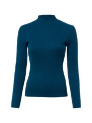 Marie Lund koszulka z długim rękawem Kobiety Bawełna (100%) niebieski, L. Niebieskie t-shirty damskie Marie Lund, l, bez wzorów, z bawełny, bez kołnierzyka. Za 149.95 zł.