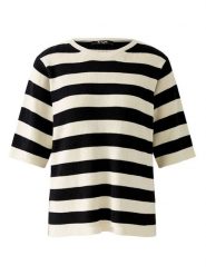 Miss Lagotte Sweter w kolorze kremowo-czarnym rozmiar: 38. Brązowe swetry klasyczne damskie Miss Lagotte, ze splotem, bez kołnierzyka. Za 126.99 zł.