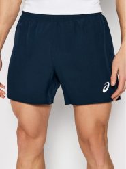 Asics Szorty sportowe Core 5in 2011C336 Granatowy Regular Fit. Niebieskie szorty męskie Asics, m, z syntetyku, do biegania. Za 159.99 zł.