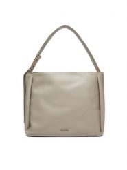 Calvin Klein Torebka Gracie Medium Ew Shopper K60K612129 Szary. Szare shopper bag damskie CALVIN KLEIN, bez wzorów, ze skóry, bez dodatków. Za 429.99 zł.