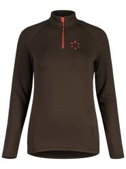Maloja Bluza polarowa "NaspaeM" w kolorze brązowym rozmiar: S. Brązowe bluzy bez kaptura damskie Maloja, s, z polaru. Za 188.85 zł.