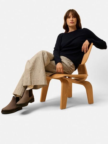 Just Cashmere Kaszmirowy sweter "Abigail" w kolorze granatowym rozmiar: S. Niebieskie swetry klasyczne damskie Just Cashmere, s, z kaszmiru, bez kołnierzyka. Za 369.99 zł.