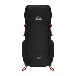 Plecak Highlander Ivar. Czarne plecaki damskie Highlander, bez wzorów, z nylonu, sportowe. Za 453.00 zł.