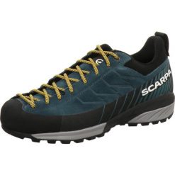Buty trekkingowe męskie Mescalito GTX. Niebieskie buty trekkingowe męskie Scarpa, z gore-texu, bez zapięcia, wspinaczkowe, gore-tex. Za 837.71 zł.