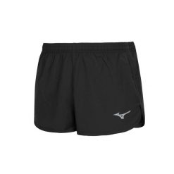 Szorty Mizuno MZNRB Split. Czarne szorty damskie Mizuno, bez wzorów, z materiału, eleganckie. Za 213.00 zł.