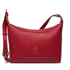Torebka Beverly Hills Polo Club. Czerwone listonoszki damskie Beverly Hills Polo Club, bez wzorów, bez dodatków. Za 199.99 zł.