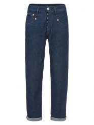 Herrlicher Dżinsy "Shyra" - Tapered fit - w kolorze granatowym rozmiar: W27. Niebieskie jeansy damskie Herrlicher, z podwyższonym stanem. Za 193.70 zł.