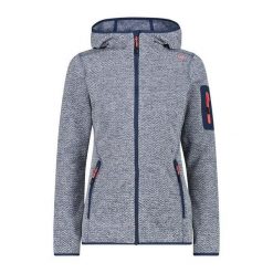 Bluza damska turystyczna CMP 3H19826. Białe bluzy bez kaptura damskie CMP, l. W wyprzedaży za 209.99 zł.