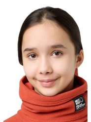 Jack Wolfskin Szal-koło "Smileyworld" w kolorze czerwonym rozmiar: onesize. Czerwone szaliki dziecięce Jack Wolfskin, z materiału, bez ramiączek. Za 76.65 zł.