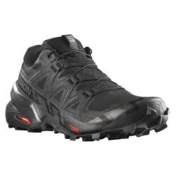 Buty do chodzenia damskie Salomon Speedcross 6. Czarne obuwie do biegania damskie Salomon, salomon speedcross. Za 449.00 zł.