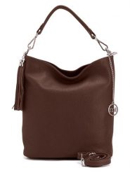 Mia Tomazzi Skórzana torebka "Sabaudia" w kolorze brązowym - 26 x 28 x 12 cm rozmiar: onesize. Brązowe torebki klasyczne damskie Mia Tomazzi, bez wzorów, z materiału, bez dodatków. Za 239.99 zł.