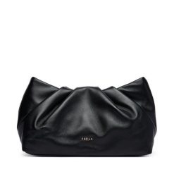 Torebka Furla. Czarne torebki klasyczne damskie Furla, bez wzorów, bez dodatków. Za 919.99 zł.