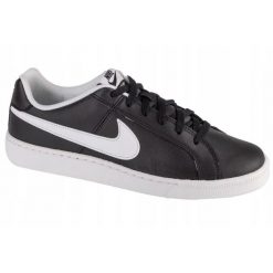 Buty sportowe dla mężczyzn Nike Court Royale. Czarne buty sportowe na co dzień męskie Nike, bez zapięcia, nike court. Za 259.99 zł.