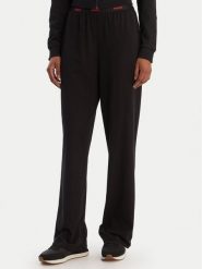 HUGO Spodnie piżamowe 50555624 Czarny Regular Fit. Czarne piżamy damskie Hugo, m, bez wzorów, z bawełny, bez ramiączek. Za 209.99 zł.