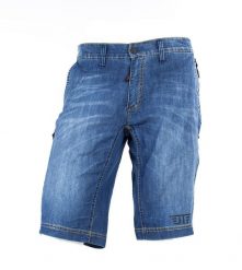 Spodnie Mountain Bike (MTB) Heras Jeans Dirty. Niebieskie szorty męskie JEANSTRACK, na lato, bez wzorów, z jeansu, sportowe. Za 423.30 zł.