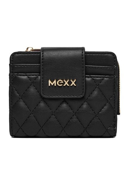 MEXX Portfel CEO-MEXX-W1-002-AW26 Czarny. Czarne portfele damskie Mexx, bez wzorów, ze skóry. Za 69.99 zł.