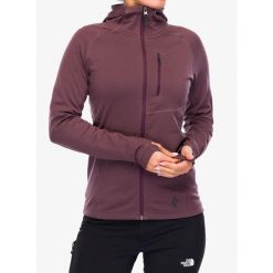 Bluza polarowa damska Black Diamond Coefficient Hoody. Czerwone bluzy bez kaptura damskie Black Diamond, xs, z polaru. Za 518.99 zł.
