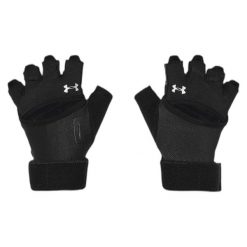 Rękawiczki treningowe damskie Under Armour M'S Weightlifting. Czarne rękawiczki damskie Under Armour, bez wzorów. Za 109.99 zł.