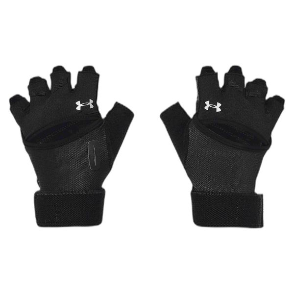Rękawiczki treningowe damskie Under Armour M'S Weightlifting. Czarne rękawiczki damskie Under Armour, bez wzorów. Za 109.99 zł.