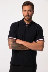 Męska Koszulka polo FLEXNAMIC® outdoor rękaw 1/2 pika kołnierzyk polo. Niebieskie koszulki polo męskie JAY-PI, m, bez wzorów, z bawełny, bez ramiączek. Za 199.99 zł.