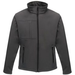 Męski Softshell Octagon II. Czarne kurtki softshell damskie Regatta, m, bez wzorów, z softshellu, bez kaptura. Za 153.99 zł.