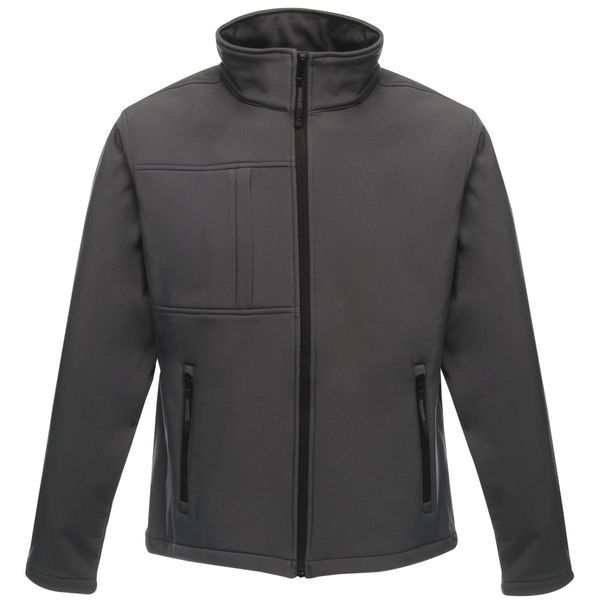 Męski Softshell Octagon II. Czarne kurtki softshell damskie Regatta, m, bez wzorów, z softshellu, bez kaptura. Za 162.99 zł.