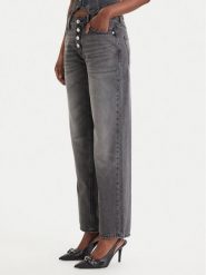 HUGO Jeansy Gilissi_5 50559124 Szary Straight Fit. Szare jeansy damskie Hugo. Za 609.99 zł.