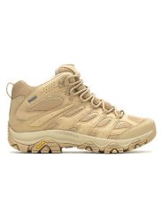 Merrell Buty trekkingowe "Moab 3 Syn Mid GTX" w kolorze beżowym rozmiar: 46. Brązowe buty trekkingowe męskie MERRELL, z gore-texu, bez zapięcia, outdoorowe, gore-tex. Za 388.43 zł.
