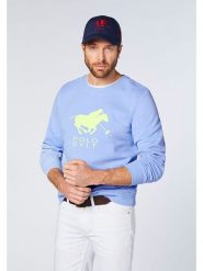 Polo Sylt Bluza w kolorze błękitnym rozmiar: M. Niebieskie bluzy bez kaptura damskie Polo Sylt, m. Za 92.21 zł.