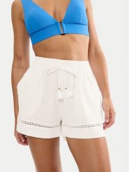 Triumph Szorty piżamowe Summer Wear 10227237 Biały Regular Fit. Białe piżamy damskie Triumph, bez wzorów, z wiskozy, bez ramiączek. Za 139.99 zł.