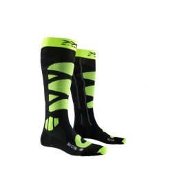 Skarpety narciarskie X-SOCKS SKI CONTROL 4.0. Zielone skarpetki damskie X-Socks, bez wzorów. Za 130.00 zł.