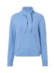 Opus Sweter damski z zawartością alpaki i wełny - Parf Kobiety Sztuczne włókno niebieski jednolity, 42. Niebieskie swetry klasyczne damskie Opus, z wełny, bez kołnierzyka. Za 449.95 zł.