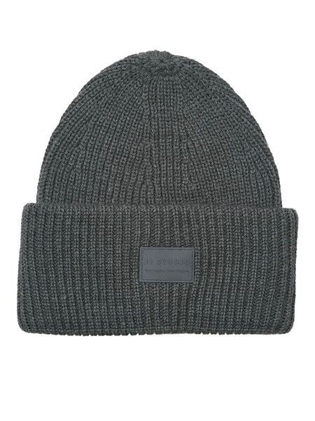 Jack & Jones Czapka w kolorze antracytowym rozmiar: onesize. Czarne czapki męskie Jack & Jones, bez wzorów, ze skóry, sportowe. Za 79.03 zł.