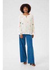 Cream Bluzka w kolorze kremowym rozmiar: 40. Brązowe bluzki damskie Cream, bez wzorów, z wiskozy, bez kołnierzyka, bez ramiączek. Za 122.09 zł.