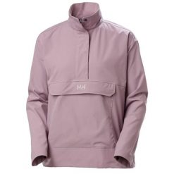 Damska kurtka wodoodporna Helly Hansen Escape. Fioletowe kurtki przeciwdeszczowe damskie Helly Hansen, bez kaptura. Za 376.50 zł.