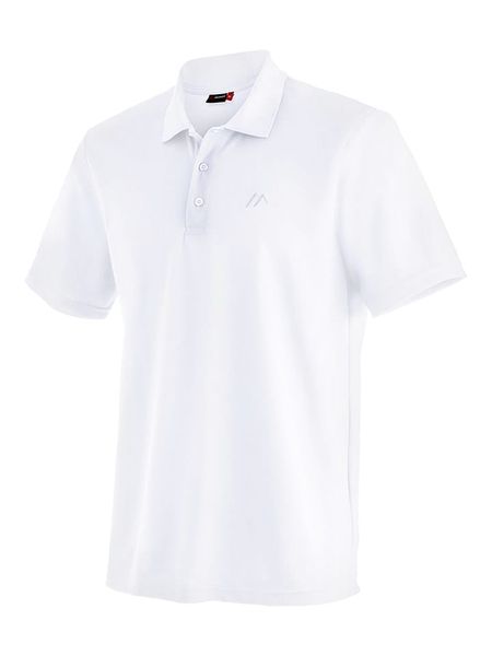 Maier Sports Funkcyjna koszulka polo "Ulrich" w kolorze białym rozmiar: 3XL. Białe koszulki polo męskie Maier Sports, xl, bez wzorów, z materiału, bez ramiączek. Za 96.14 zł.