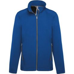 Kurtka Kariban Softshell 2 Couches. Niebieskie kurtki softshell damskie KARIBAN, l, bez wzorów, z elastanu, bez kaptura. Za 185.50 zł.
