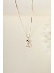 Heliophilia Srebrny naszyjnik z zawieszką - dł. 40 cm rozmiar: onesize. Szare naszyjniki damskie Heliophilia, srebrne. Za 113.63 zł.