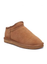 Gooce Skórzane botki zimowe "Jack" w kolorze jasnobrązowym rozmiar: 42. Brązowe buty zimowe męskie Gooce, na zimę, ze skóry, bez zapięcia. Za 208.99 zł.