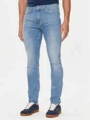 Mustang Jeansy Frisco 1015116 Niebieski Skinny Fit. Niebieskie jeansy męskie Mustang. Za 249.99 zł.