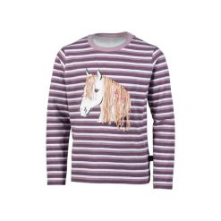 T-shirt z długim rękawem dziewczynka HKM Kids Alva. Fioletowe koszulki dziewczęce HKM KIDS, m, bez wzorów, z włókna, bez ramiączek. Za 152.00 zł.