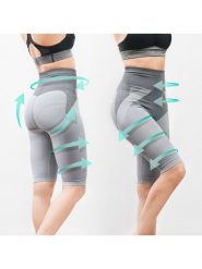 InnovaGoods Spodenki wyszczuplające w kolorze szarym rozmiar: L. Szare spodenki sportowe damskie innovagoods, l, na fitness i siłownię. Za 65.85 zł.