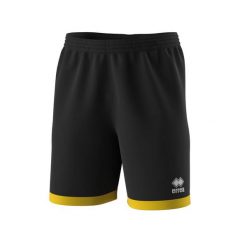 Szorty Errea Barney. Czarne spodenki sportowe damskie ERREA, m, z materiału, do biegania. Za 104.00 zł.