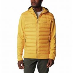 Bluza Turystyczna Męska Columbia Out-Shield Insulated Full Zip Hoodie z kapturem. Żółte bluzy z kapturem męskie Columbia, m. W wyprzedaży za 395.80 zł.