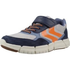 Buty GEOX J FLEXYPER BOY Niebieski. Niebieskie buty fitness męskie Geox, na fitness i siłownię. Za 204.99 zł.