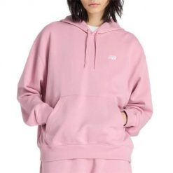 Bluza sportowa damska New Balance WT41507PTF. Czerwone bluzy sportowe damskie New Balance, s, z materiału. Za 339.00 zł.