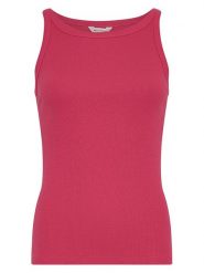 MOSS COPENHAGEN Top w kolorze różowym rozmiar: XS/S. Różowe topy damskie MOSS COPENHAGEN, s, bez wzorów, bez kołnierzyka. Za 98.95 zł.