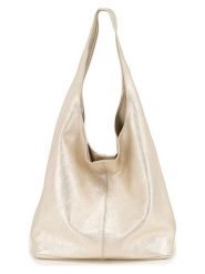 Anna Morellini Skórzany shopper bag "Terracina" w kolorze złotym - 32 x 32 x 16 cm rozmiar: onesize. Żółte shopper bag damskie Anna Morellini, bez wzorów, z materiału, na ramię, bez dodatków. Za 349.95 zł.